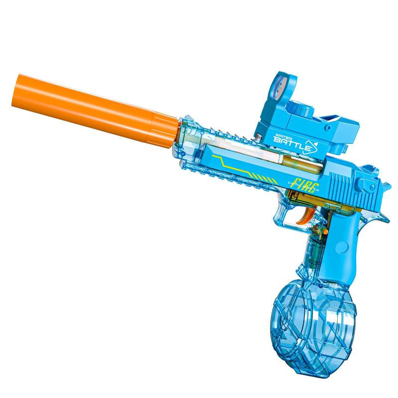 Electric Water Gun Fire Flash Upgraded, Water Pistol Toy Squirt Gun for Kids Adults Summer Outdoor Toy Yard Beach Swimming Water Play Toys, Pool, Water & Sand Toys, Blasters & Toy Guns, Stress Relief Toys