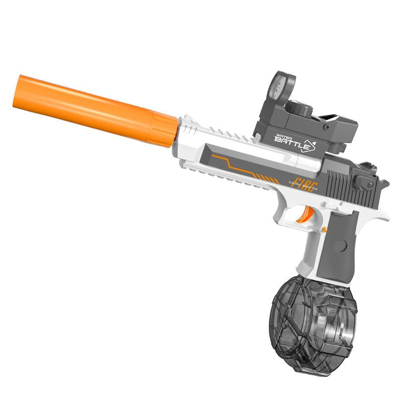 Electric Water Gun Fire Flash Upgraded, Water Pistol Toy Squirt Gun for Kids Adults Summer Outdoor Toy Yard Beach Swimming Water Play Toys, Pool, Water & Sand Toys, Blasters & Toy Guns, Stress Relief Toys