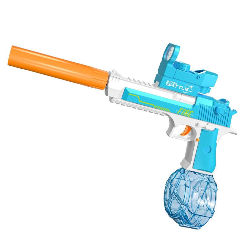 Electric Water Gun Fire Flash Upgraded, Water Pistol Toy Squirt Gun for Kids Adults Summer Outdoor Toy Yard Beach Swimming Water Play Toys, Pool, Water & Sand Toys, Blasters & Toy Guns, Stress Relief Toys